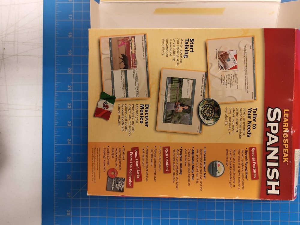 Learn to Speak Spanish Language Learning Solution 5 CDs The Learning Company