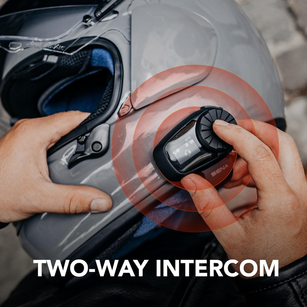 Sena 5S-02D Motorcycle Bluetooth Communication System HD Dual Pack Bluetooth 5.1