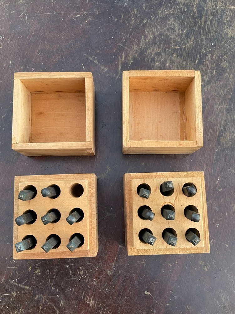 2 Jas. H. Matthews stamp/punch sets