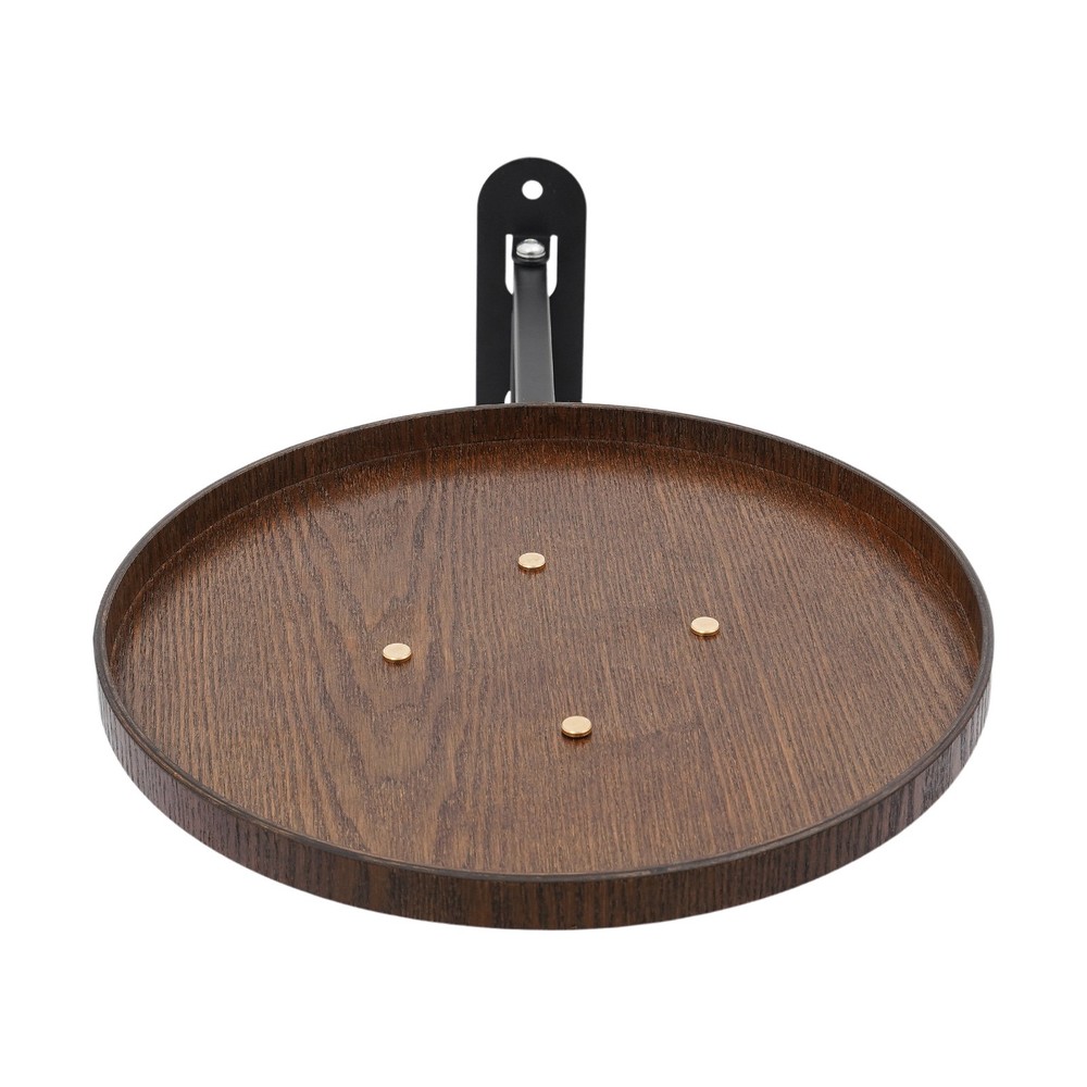 Wall Mounted Folding Table, Foldable Wall Table, Round Foldable Wall Table