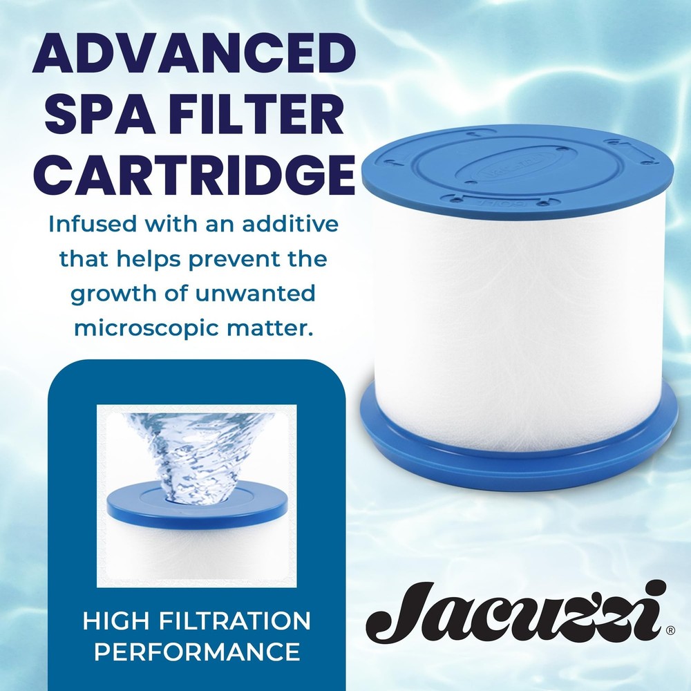 Jacuzzi ProClarity Depth Load Filter 6473-161J, Replacement Spa Filter for Ho...