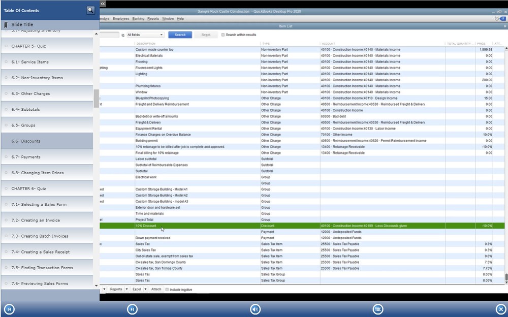 QUICKBOOKS PRO 2020 Training Tutorial DVD & Digital Course 189 Videos 7.5 Hours