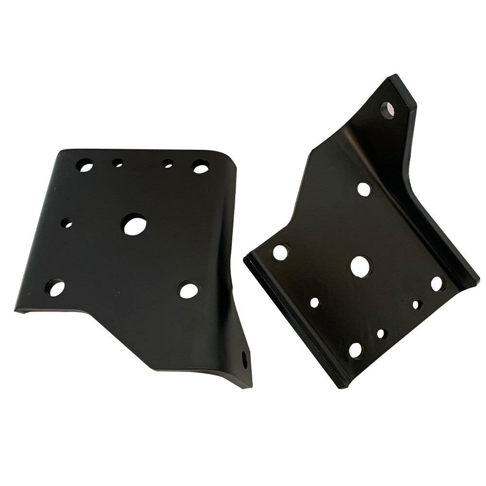 12PCS Multi Leaf Spring Shock Plate Kit For 68-72 Camaro Firebird Nova w/Studs