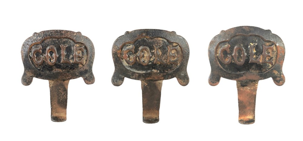 Forward Reverse & Brake Pedals For a Cole Automobile Circa 1913