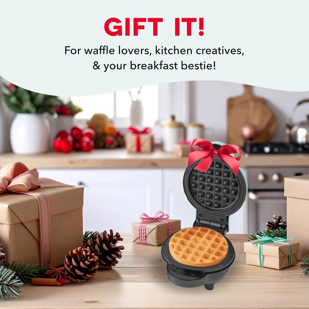 Dash MultiMaker® Mini Maker System - Compact Waffle Maker for Family Breakfasts