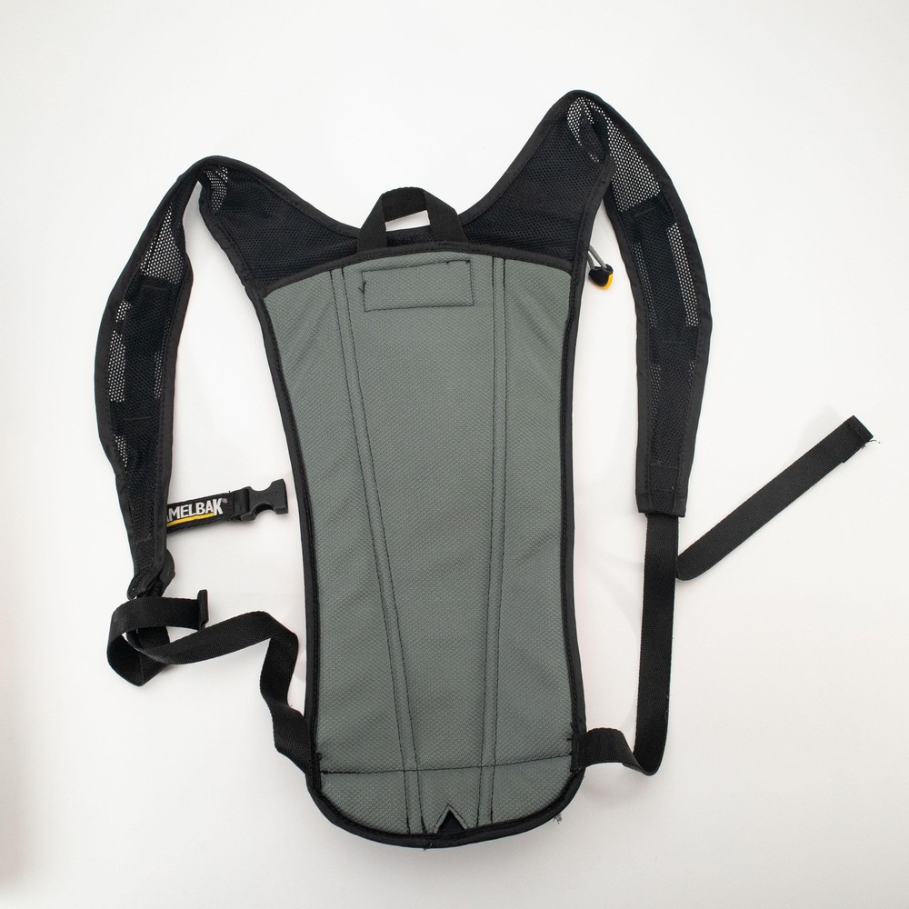CamelBak Classic Hydration Backpack Gray Rust Hiking Outdoor Pack No Bladder