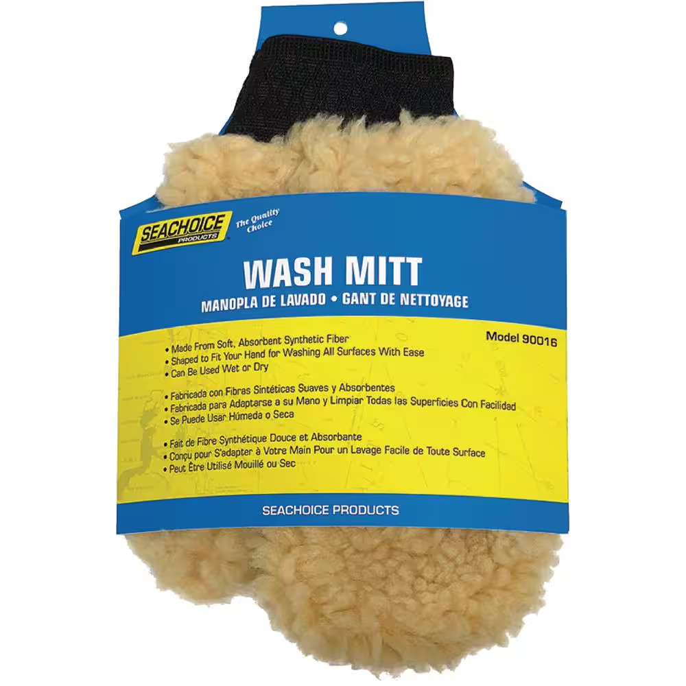 Wash Mitt, Shaped to Fit