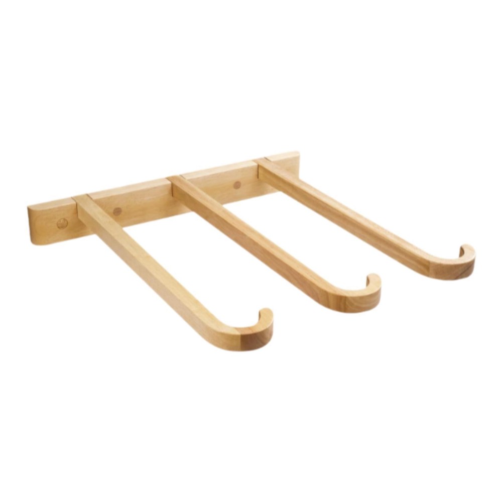 Vertical Surfboard Wall Rack Wood Easy to Install Space Saving Display Rack