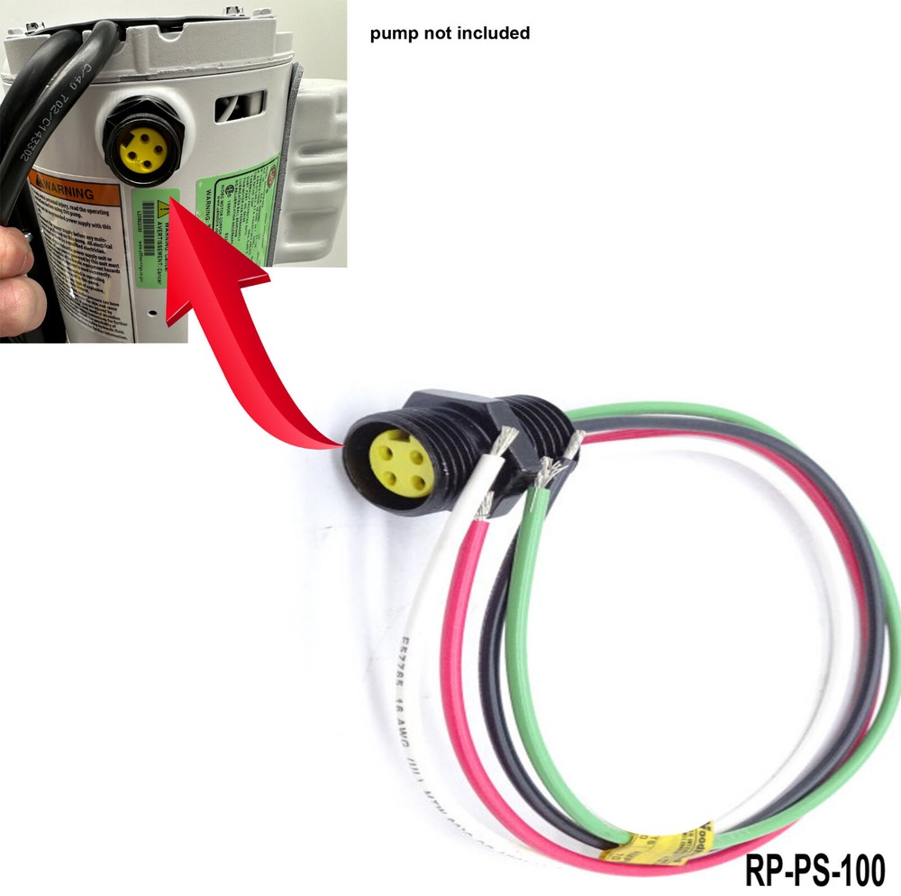 Chief Frame Machine Pump - 4P Threaded Electrical Socket ConnectOR