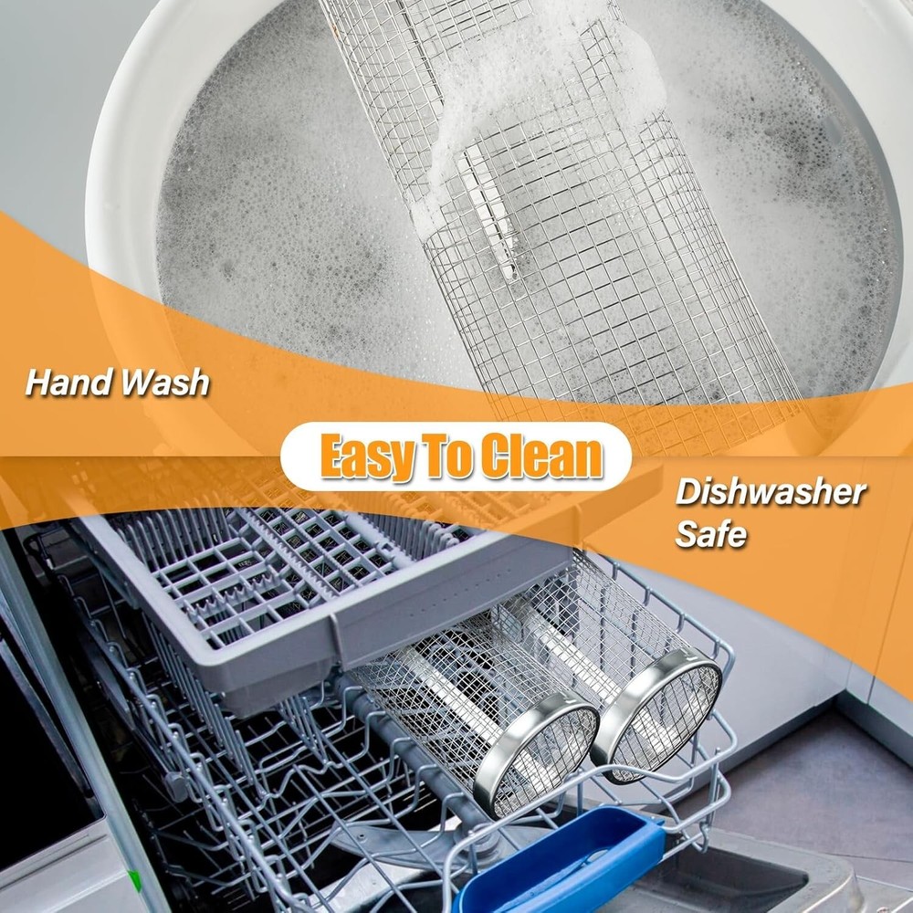 Everpeak Grill Masters Rolling Basket Kit