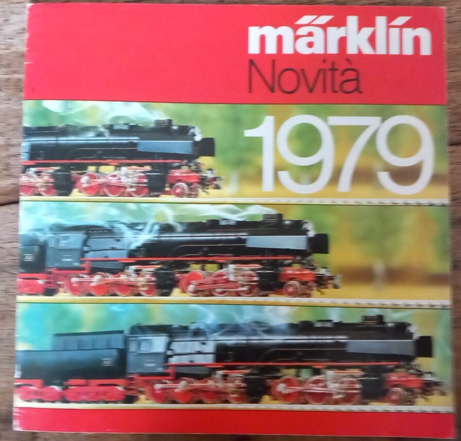 toy catalog. MARKLIN 1979.