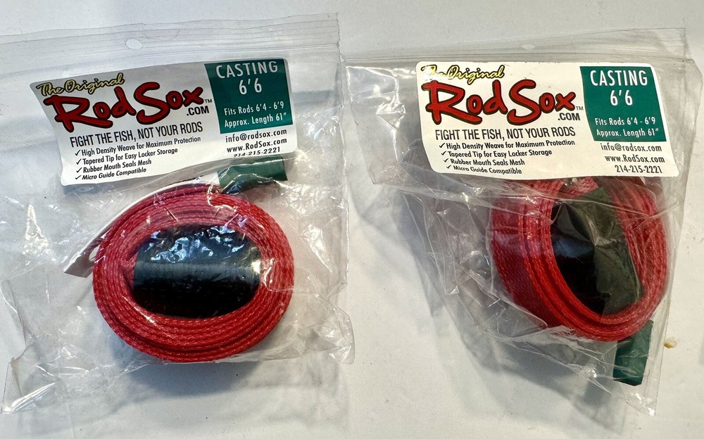 The Original Rod Sox Casting 6’6”  Protector Red