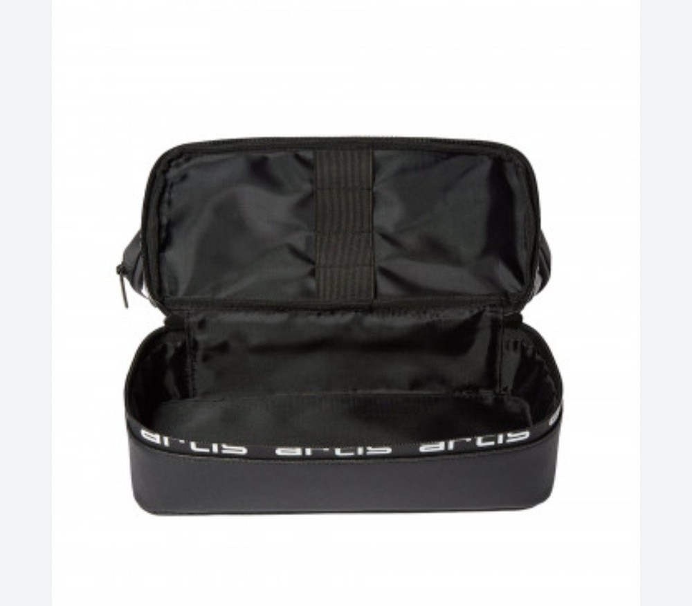Artis Makeup Bag Large Black/clear Ret $40