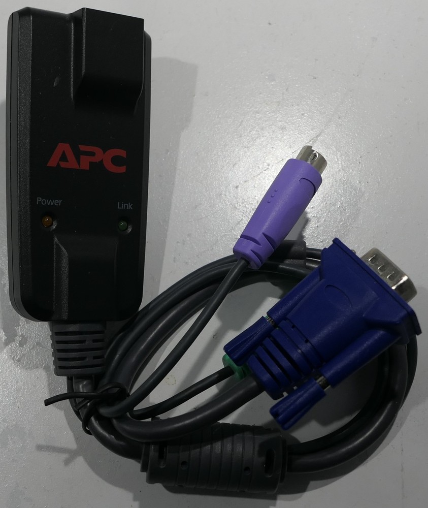 APC KVM-PS2 Adapter Cable KVM 2G Server Module PS/2 - NEW Without Box