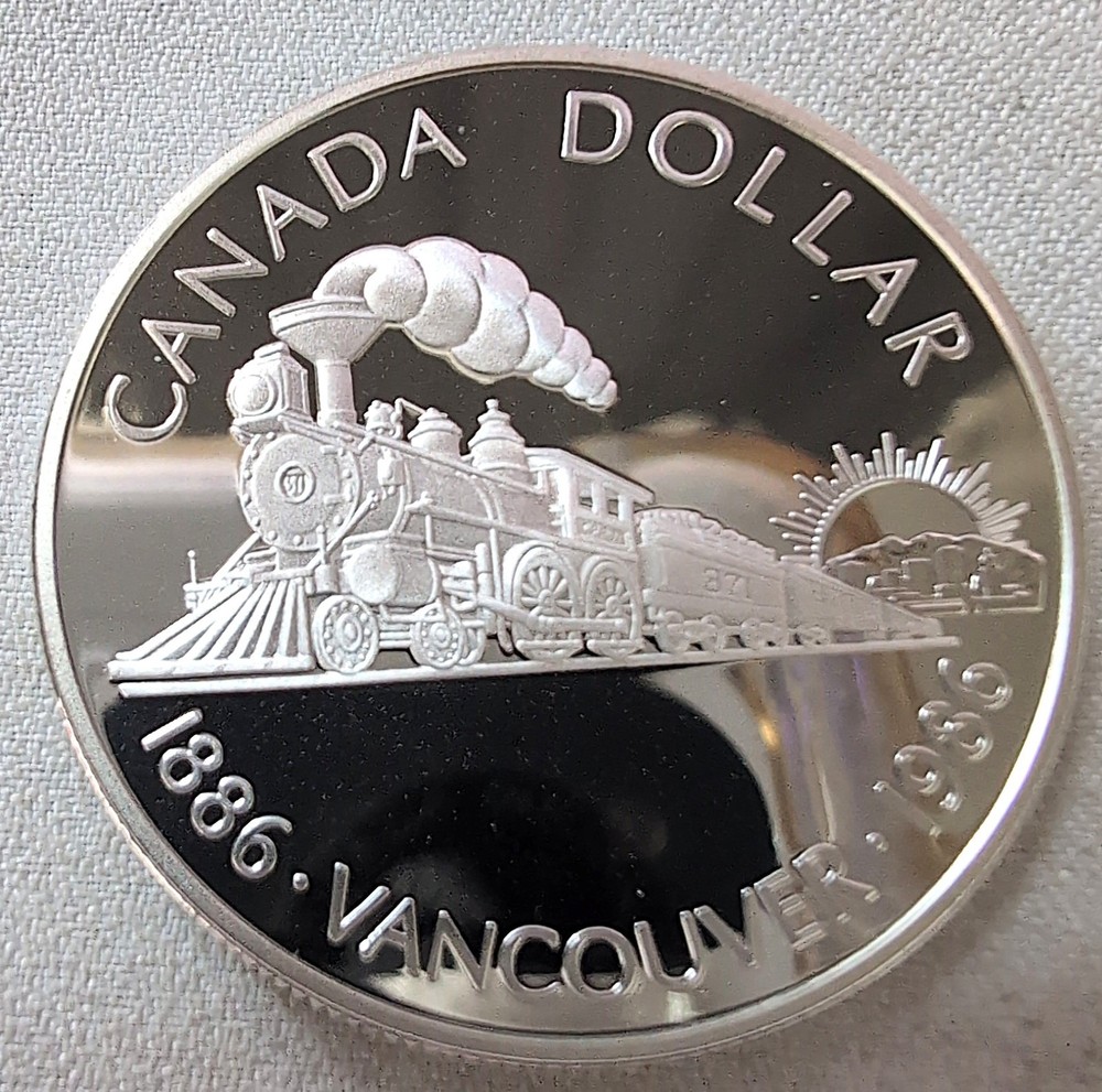 CANADA 1986 Vancouver Silver Dollar Proof