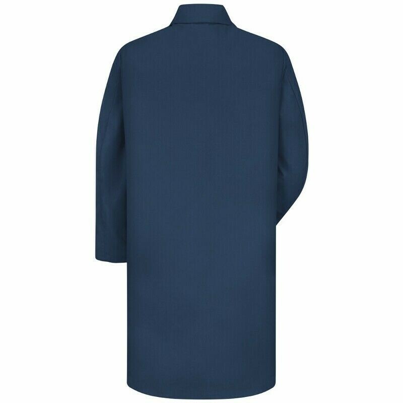 New Navy Blue lab coat Size 40-56
