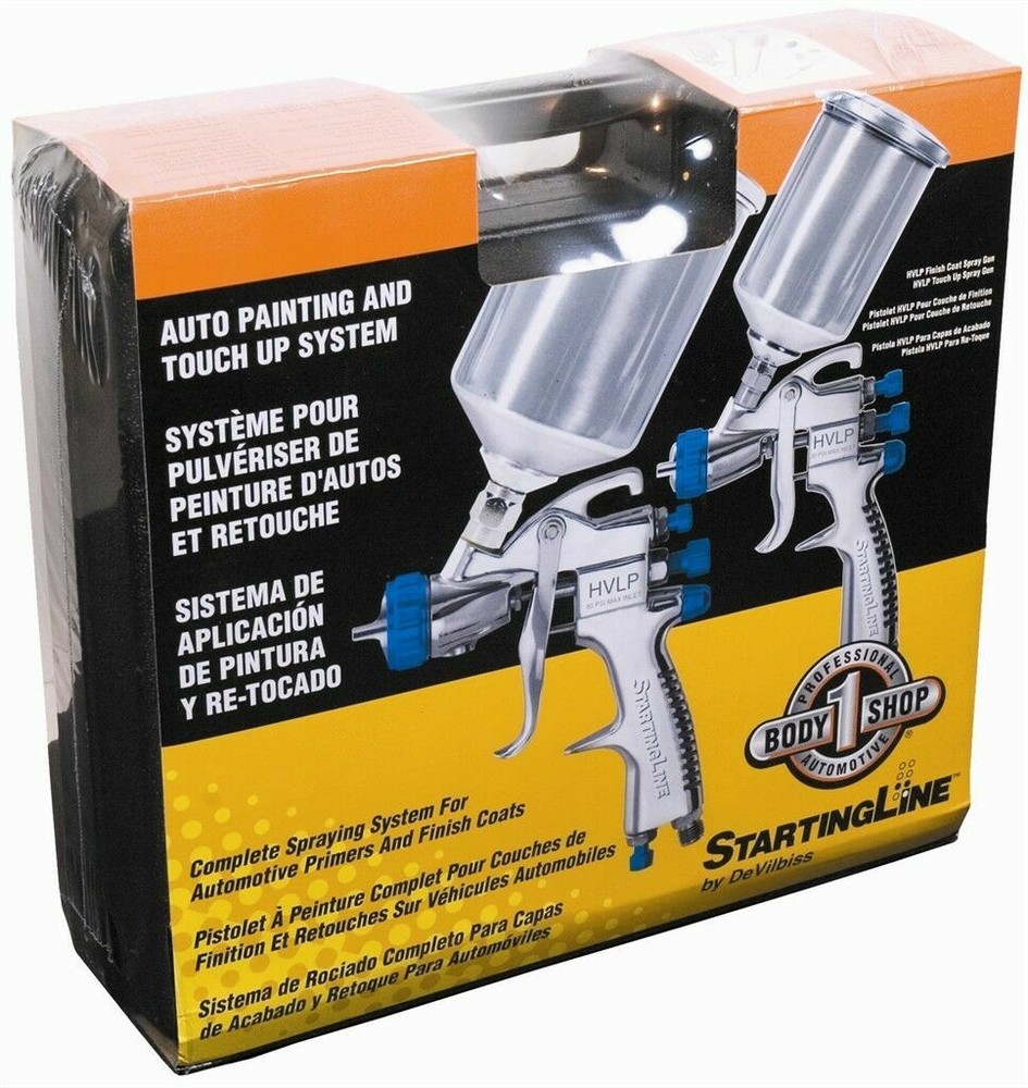 Devilbiss 802342 Starting Line Spray Gun Kit  NEW!