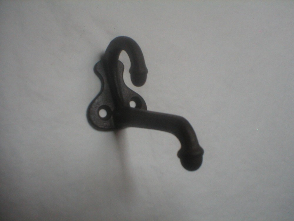 Antique Victorian Cast Iron Hook