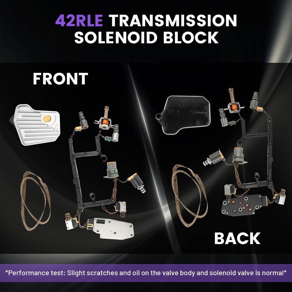 4L60E Transmission Solenoid Kit w/ Harness Filter Kit