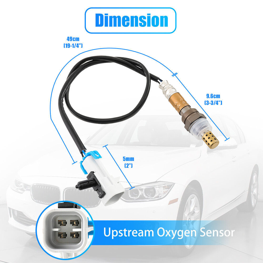 For GMC Sierra 2500 H/D 2008-2011 Oxygen Sensor Upstream Downstream Replacement