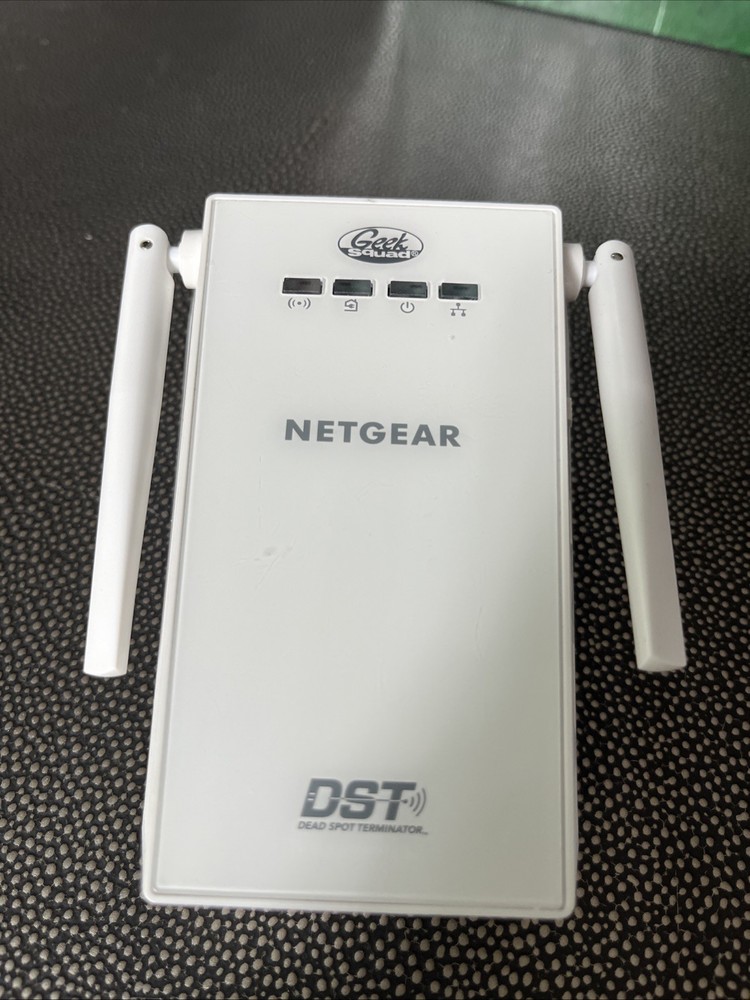 Netgear DST Wifi Extender Dead Spot Terminator White - Model DST6501 VGC