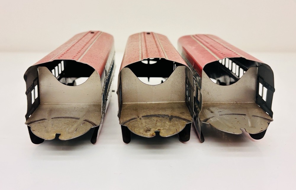 Marx Prewar Union Pacific Tin Streamlined Powered Passenger Set M10005 Working