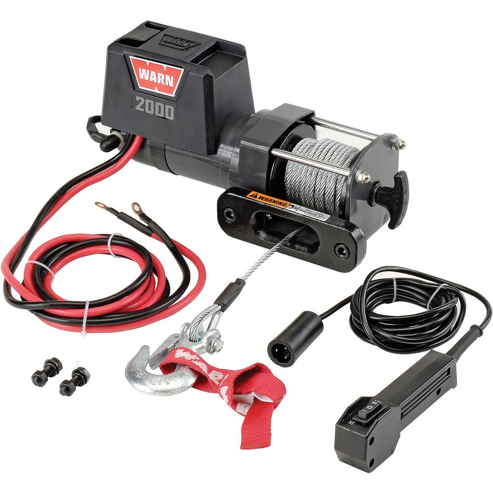 Warn174; DC Powered Trailer Loading Utility Winch