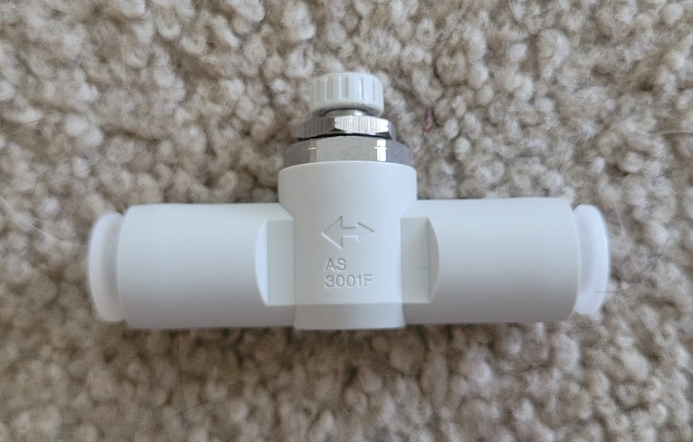 SMC AS3001FG-06 flow control, FLOW CONTROL W/FITTING
