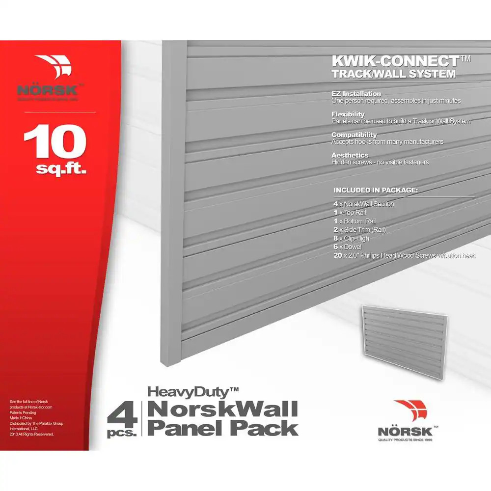 Slatwall Panel Kit (4-Piece)