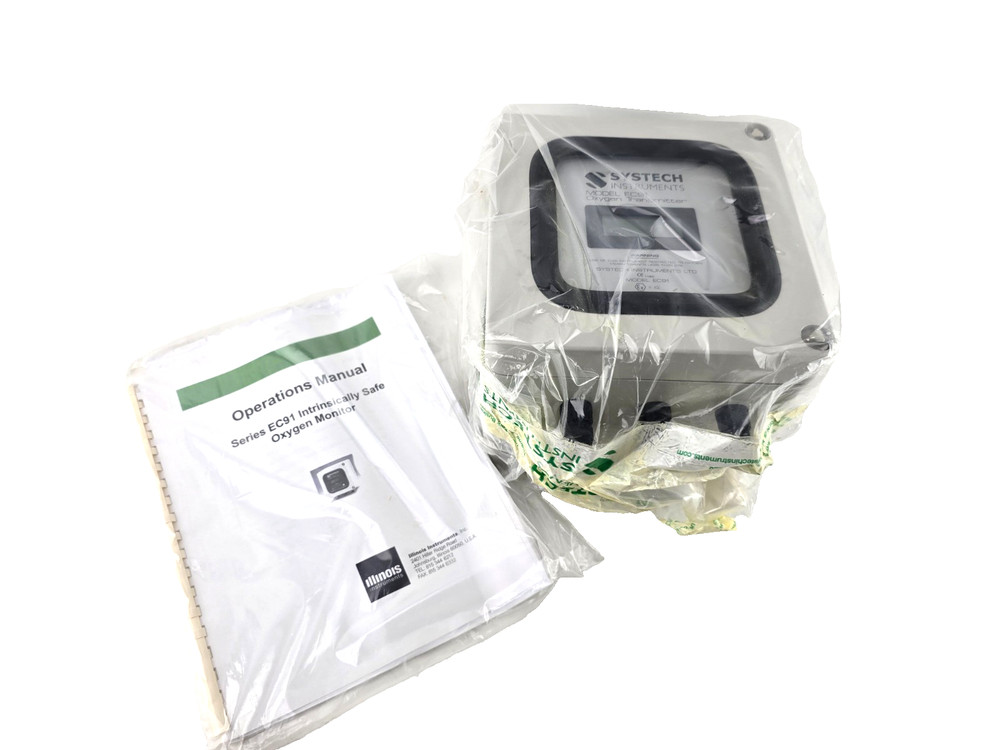 NEW Systech EC91 ATEX O2 Analyzer Gas Analyzer & Oxygen Transmitter