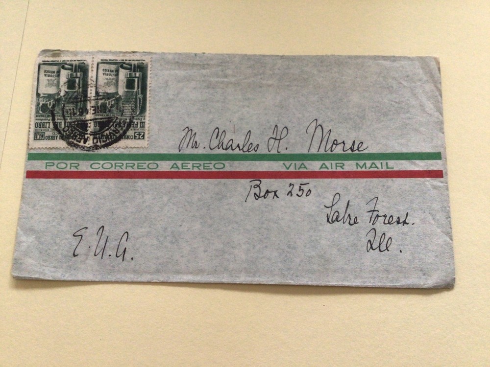Mexico 1946 to  U. S.  postal cover Ref 64769