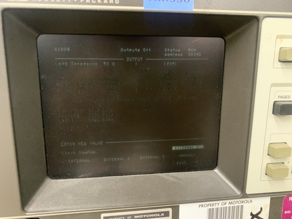 HP Agilent Keysight 8180B Data Generator - Power Tested