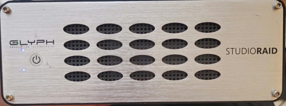 Glyph StudioRAID 4TB External RAID Hard Drive Thunderbolt USB 3.0