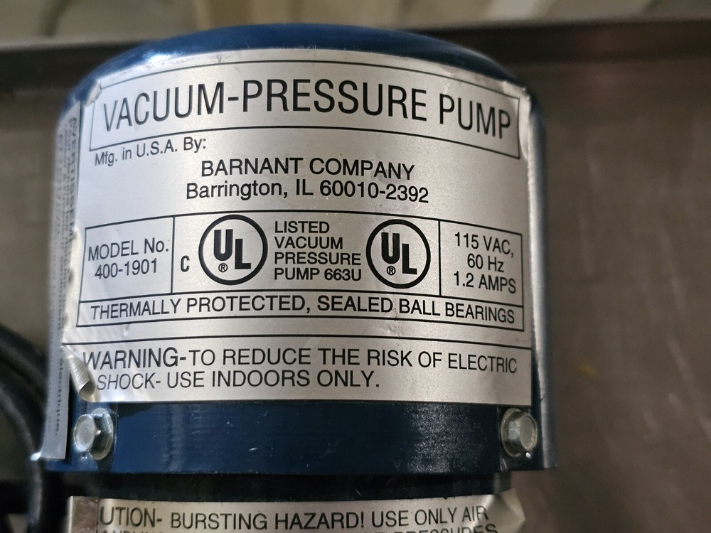 Barnant 400-1901 Vacuum-Pressure Pump