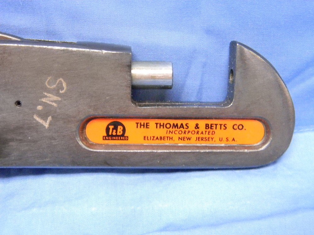 Thomas & Betts T&B WT540 Ratchet Hand Crimp Tool Interchangeable Die Frame