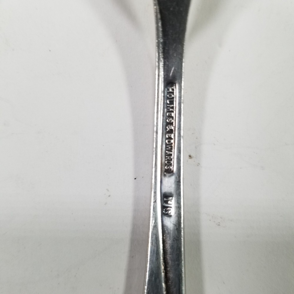 Pie Server & Fork Vintage HOLMES & EDWARDS Silverplate Deep Silver Pattern