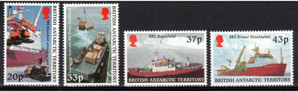 BRITISH ANTARCTIC TERRITORY Scott 289-92 Mint NH