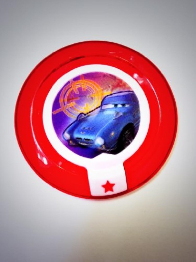 Disney Infinity Power Disc Chrome Damage Increaser 1E