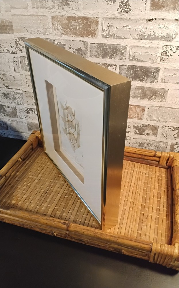 Betsy Veness Artist Proof Embossed Stitching Artwork Signed Numbered Frame