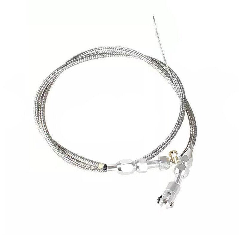 36" Length Adjustable Throttle Cable Accelerator Cable Car Universal Replacement