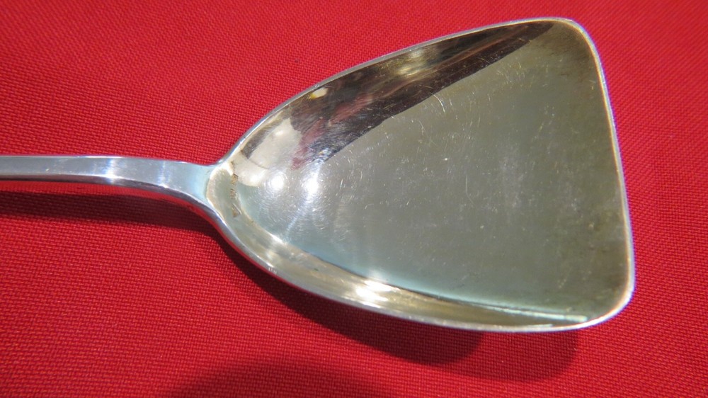 800 Silver Heavy Serving Spoon and Ladle