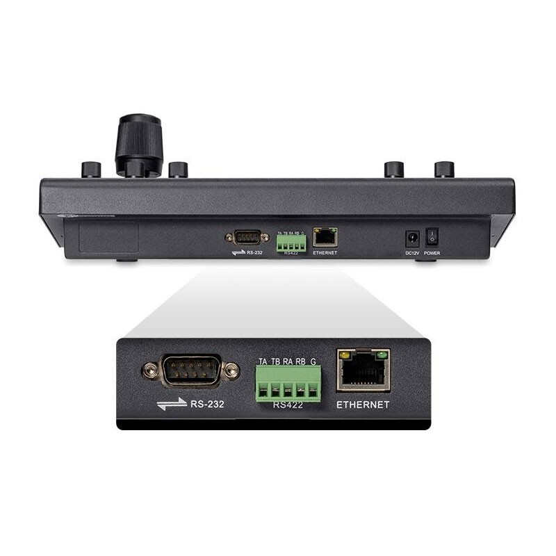 Feelworld KBC10 PTZ Camera Controller Supports Joystick Keyboard Control PoE ot2