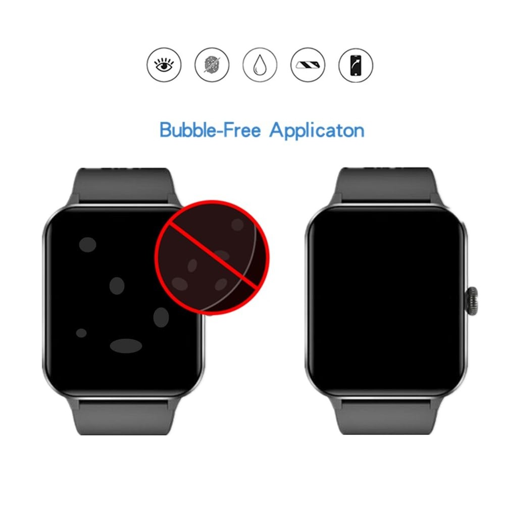 Screen Protector Compatible for Blackview R50 Smartwatch, HD Full Coverage TP...