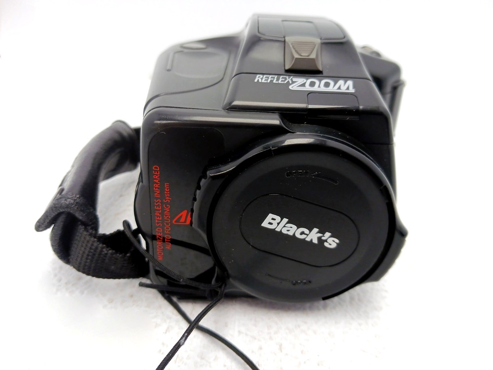 Blacks Reflex Zoom 50-80mm 35mm Camera with Strap + Manual