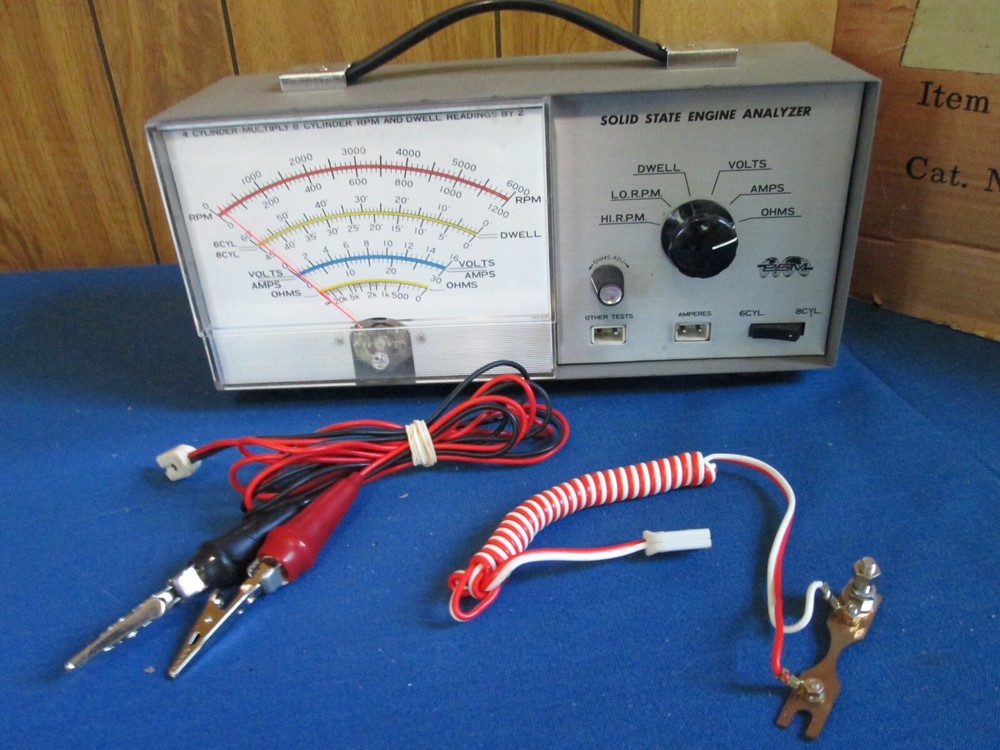 Vintage PSM Solid State Engine Analyzer Cat No. 148-5041E