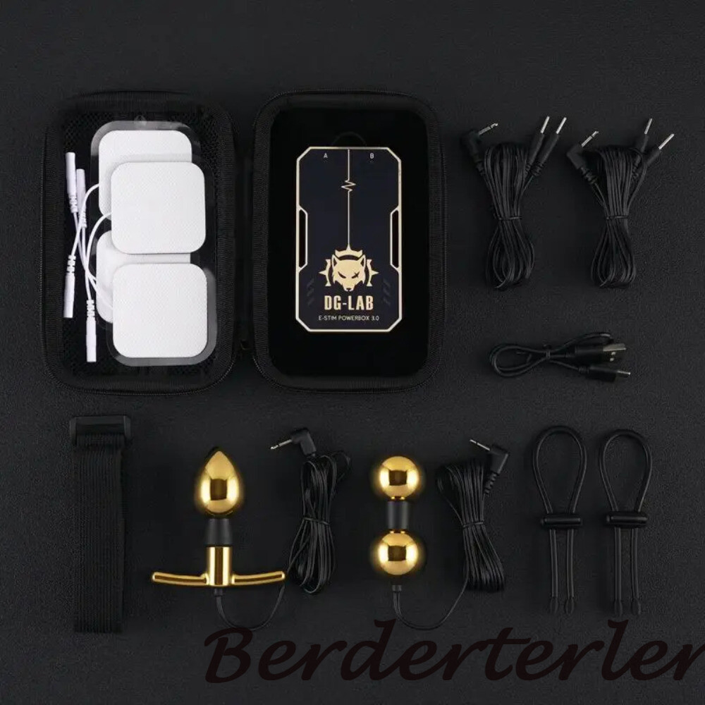 DG-LAB "COYOTE" E-Stim Powerbox 3.0 "PawPrints" Wireless Button Shock Devices