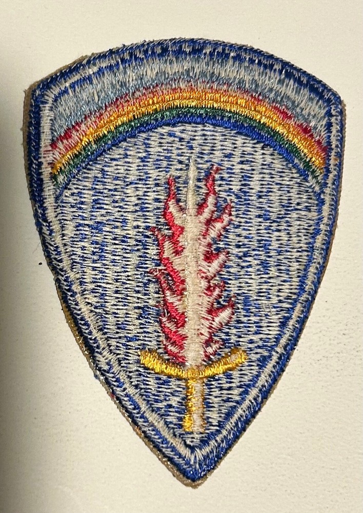 US Army Forces In Europe SHAEF Patch Flaming Sword USAEUR