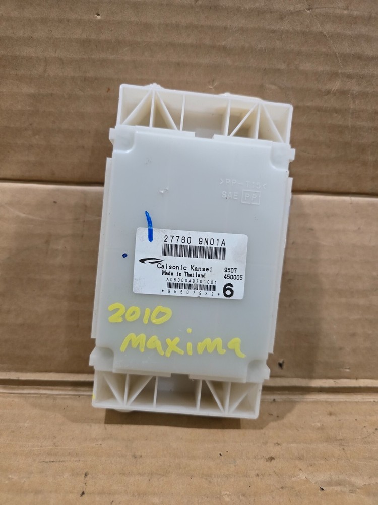 2009 - 2011 Nissan Maxima AC Amplifier Temperature Box Module 27760-9N01A OEM