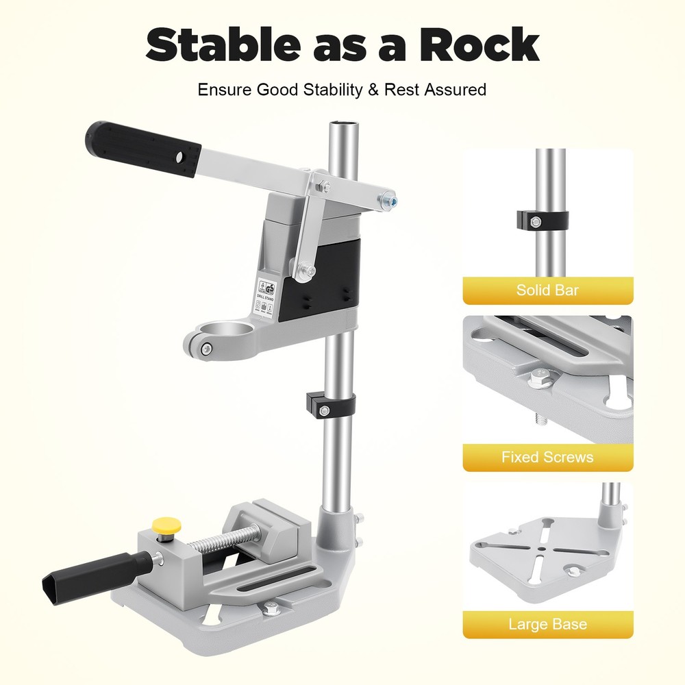 Single-Hole Drill Press Stand Floor Stand Electric Adjustable Table For Drilling