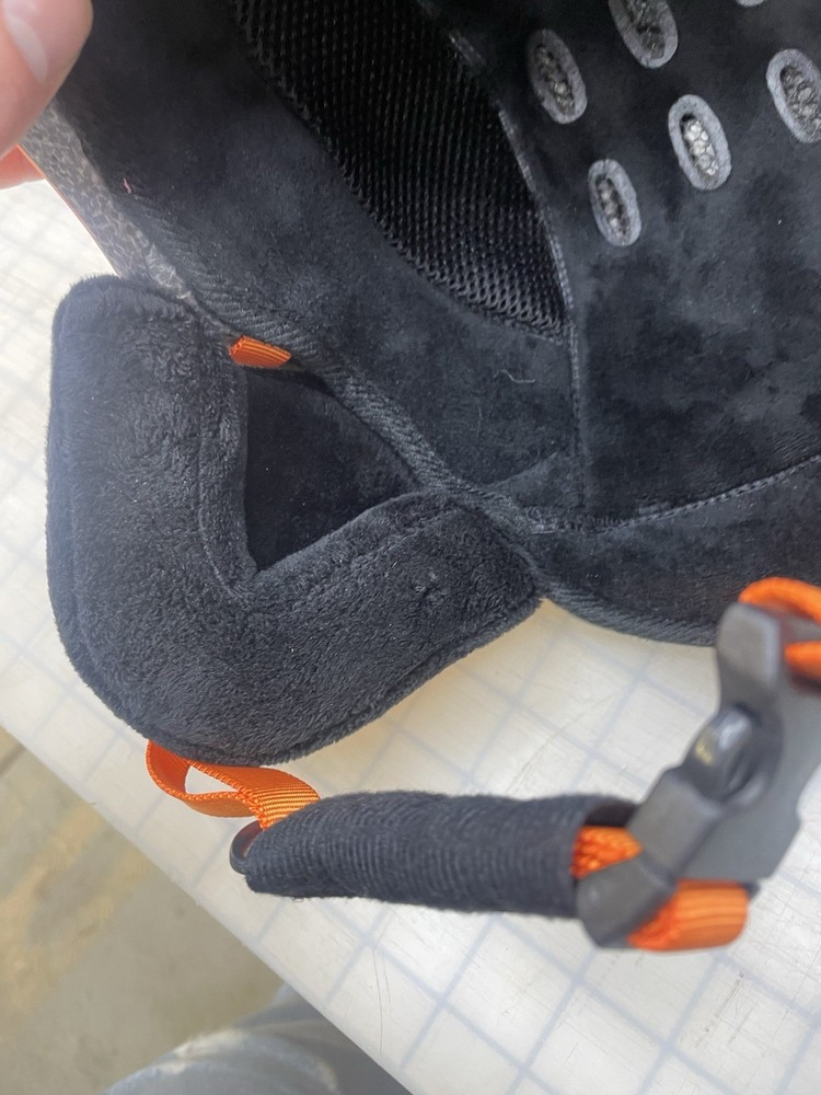 MOON Skiing Helmet Size M Orange
